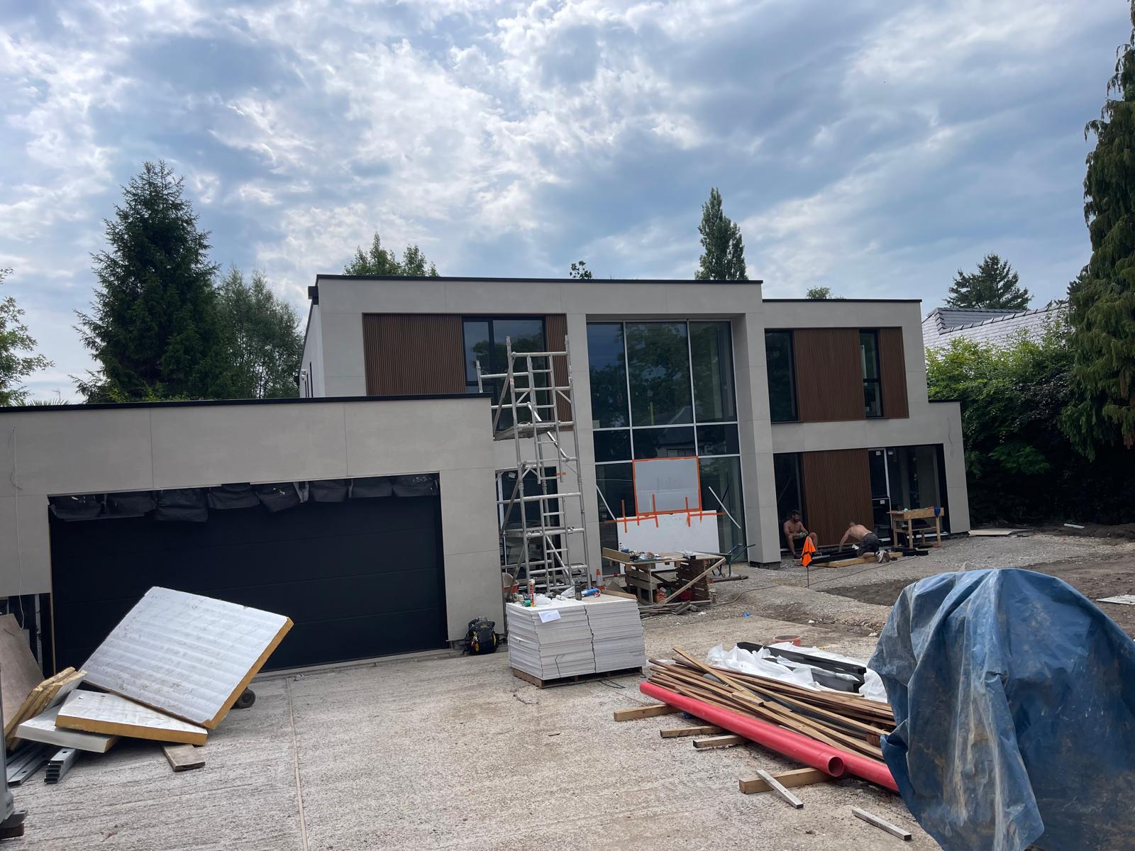New build development by RS Drylining Manchester